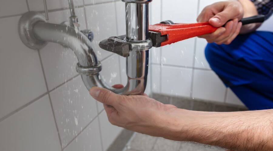Expert burst pipe repair services in Cornell, MI